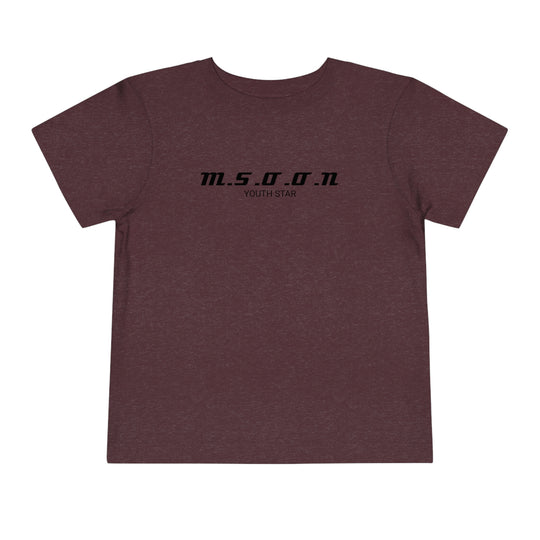 MSOON Toddler Short Sleeve Tee (Black Lettering)