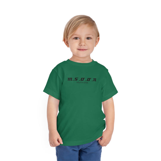 MSOON Toddler Short Sleeve Tee (Black Lettering)