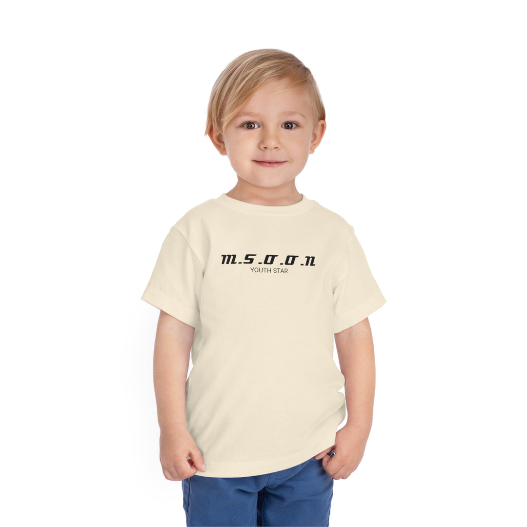 MSOON Toddler Short Sleeve Tee (Black Lettering)