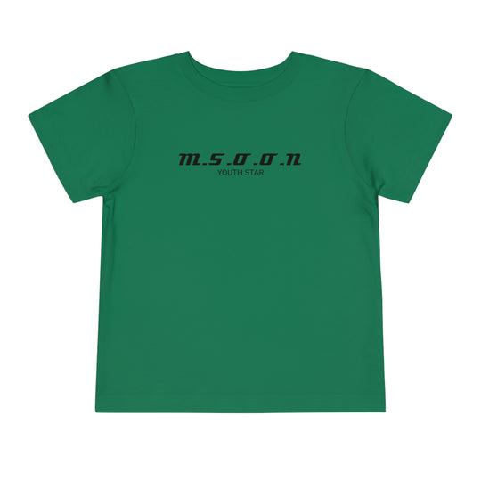 MSOON Toddler Short Sleeve Tee (Black Lettering)