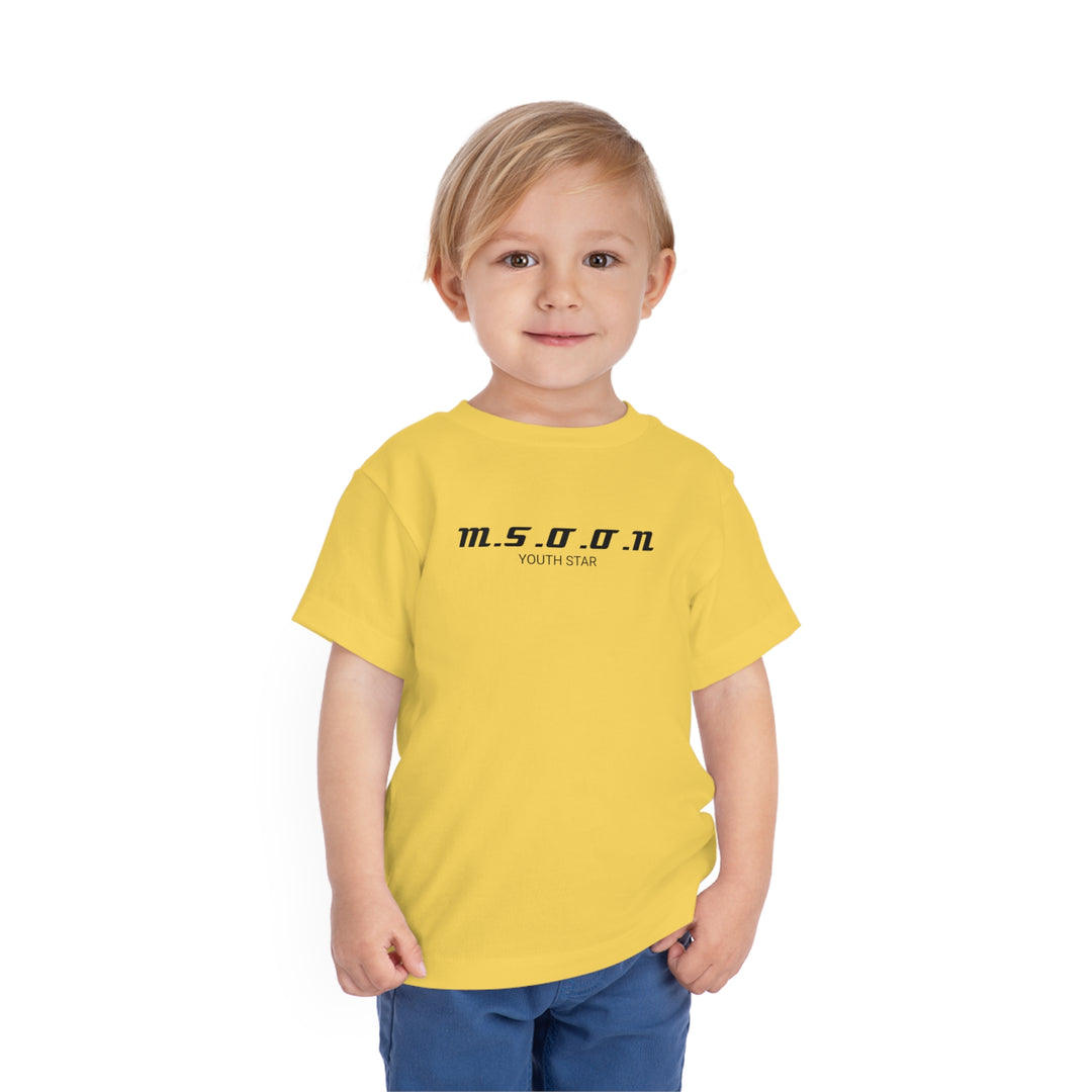 MSOON Toddler Short Sleeve Tee (Black Lettering)