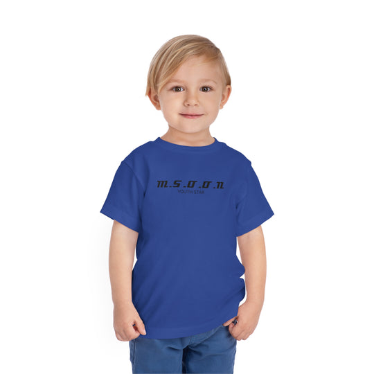 MSOON Toddler Short Sleeve Tee (Black Lettering)